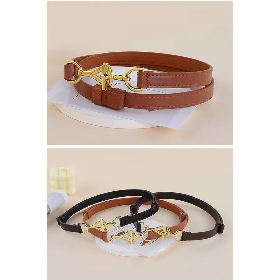 AllureBelt Elegant & Casual Slim PU Waistband